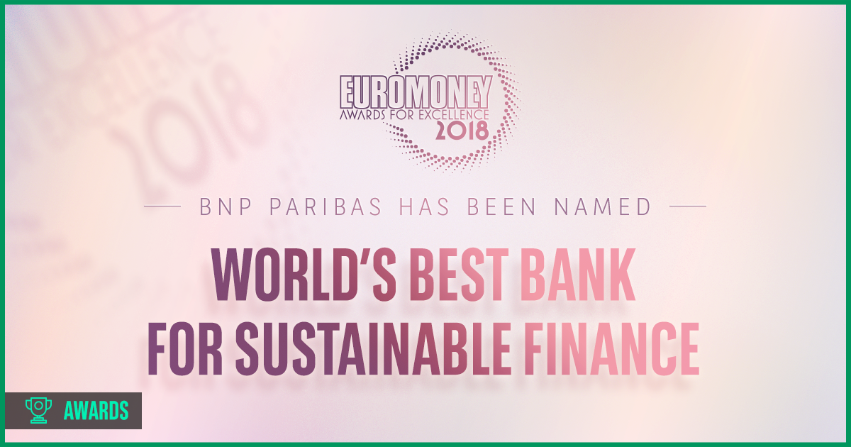 BNP Paribas Named World’s Best Bank For Sustainable Finance In ...